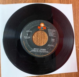 1987 Becky Hobbs "I'm A Gonna Get To You/Jones On The Jukebox" 45 RPM 7" Record - Imagen 1 de 4
