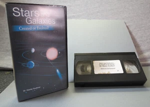 AIG Stars and Galaxies VHS Faulkner Live Lecture Super Camp 2001 Creationsim - Imagen 1 de 4