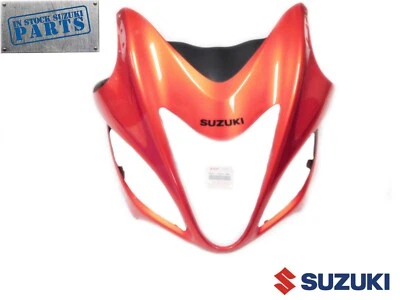 НОВЫЙ 2008 SUZUKI HAYABUSA GSX1300R OEM ОРАНЖЕВЫЙ ВЕРХНИЙ НОСОВОЙ ОБТЕКАТЕЛЬ 94401-15H01-YME - Изображение 1 из 4