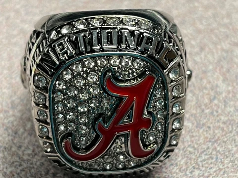 2015 ALABAMA COMMEMORATIVE CHAMPIONSHIP RING SIZE 11 Cover