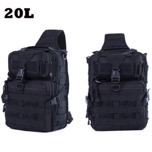 20L Military Tactical Assault Pack Sling Backpack Hiking Camping Rucksack Bag - Picture 1 of 12