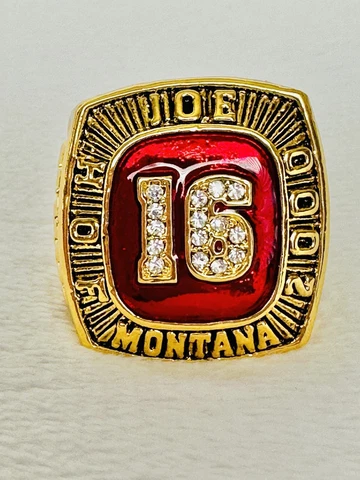 San Francisco 49ers JOE MONTANA Hall Of Fame Ring, USA SHIP Cover