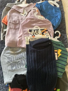 Lote de 20 piezas NUEVO CON ETIQUETAS Perro Cachorro Mascota Ropa Vestido Sudadera Camisa Talla Mediana Reventa - Imagen 1 de 9