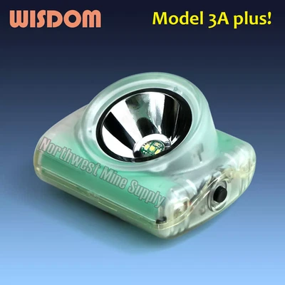 Wisdom Lamp Model 3 Plus (3 Setting) LED Miners Cap Light  -Rechargeable - Image 1 of 4