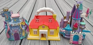 3 Mini Puppenhäuser im Istzustand 1990er Jahre - Trendmasters Starcastle & Blue Box Tiny Dreams - Bild 1 von 16