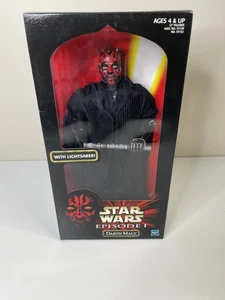 Figura de acción Hasbro Star Wars Episodio 1 1998 Darth Maul 12" - Nueva en caja - Imagen 1 de 6