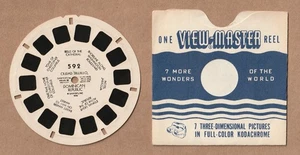 Vintage View-Master reel #592 Ciudad Trujillo, Dominican Republic 1946 - Picture 1 of 1