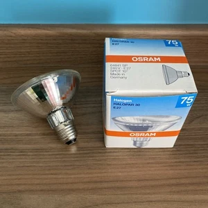 Osram Halopar 30 ALU Halogen 75W Bulb 10º Spot E27 - Picture 1 of 1