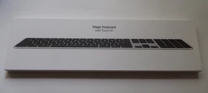 NEW Apple Magic Keyboard with Touch ID and Numeric Keypad - Black - MMMR3LL/A - Picture 1 of 3