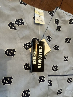 Collegiate Scrubs Women’s Univ Of N C Size Med NWT - Image 1 of 4
