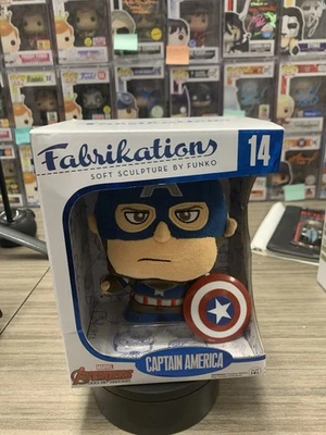 Funko Fabrikations CAPITÁN AMÉRICA #14 Vengadores Era de Ultrón ¡¡Felpa esculpida!!! Foto 1 de 2