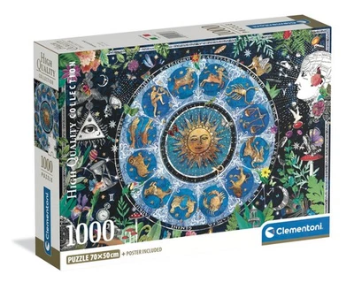 Clementoni - Puzzle 1000 Pezzi per Adulti e Ragazzi, Collection, Tema Carta iAjg - Immagine 1 di 4