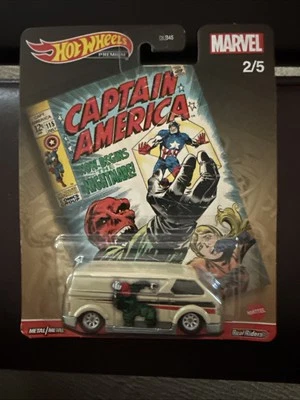 Furgoneta Red Skull Marvel Hot Wheels MBK - 2/5 Foto 1 de 2