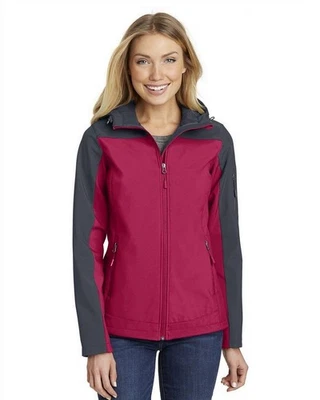 Port Authority L335 Women's Hooded Core Soft Shell Jacket - Image 1 of 3