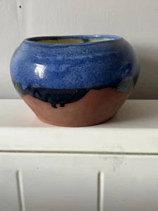 Terracotta Glaze wear Bowl/planter 7” Wide 4” Tall - Picture 1 of 7