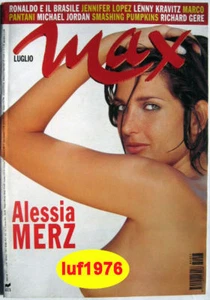 Max-'98-ALESSIA MERZ,Jennifer Lopez,Eric Cantona,Marco Pantani,Brad Mehldan,Gere - Picture 1 of 1