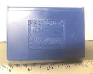 Concorde - Tampone inchiostratore per timbri in gomma in custodia di plastica (NOS) - Foto 1 di 12