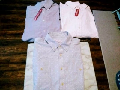 MERONA  Trio of Men's Pastel Colored Dress/Casual Shirts - SZ XL - 3 of Them!!! - Image 1 of 4