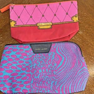 2 Estee Launder Make Up Bags Excellent Condition Clean - Picture 1 of 12