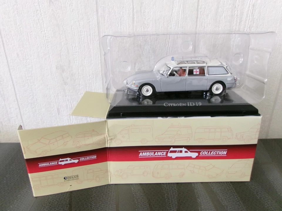 Atlas, 1/43 Citroën ID 19 Ambulance de 1962 - Photo 1/1