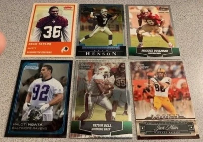 FOOTBALL RCs - 1999 to 2007 Rookie Cards - Various Sets -You Pick -Free Shipping - Image 1 of 4