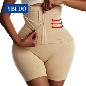 Women Waist Trainer Shapewear Body Short Hi-Waist Butt Lifter Thigh Slimmer - Picture 1 of 18