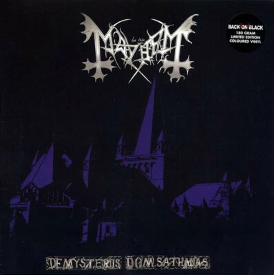 MAYHEM - De Mysteriis Dom Sathanas, RARE Limited PURPLE Vinyl Reissue 2010 (BoB) - Image 1 of 3