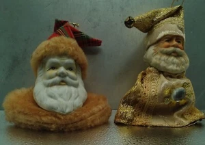 vintage santa claus christmas ornaments - Picture 1 of 1