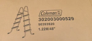 Coleman 90393E Powersteele Poolleiter 48 Zoll (BRANDNEU) - Bild 1 von 5