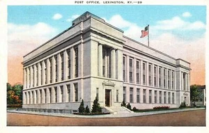 Vintage Postcard 1949 Post Office U.S. Postal Service Lexington Kentucky KY - Bild 1 von 2