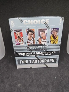 2021 Panini Prizm Draft Picks Collegiate Basketball Choice Hobby Box - 1 AUTO - Picture 1 of 4
