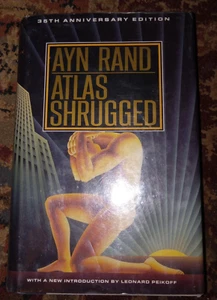 Atlas Shrugged - Ayn Rand, 35th anniversary edition HCJ (1992) - Picture 1 of 6
