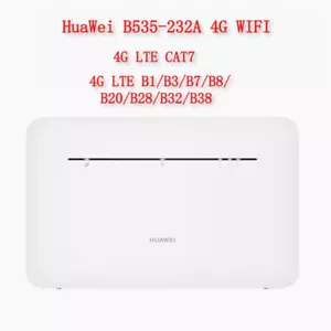 HUAWEI B535-232A CAT7 300Mbps 4G/LTE WIFI Wireless Router Home Office UNLOCKED - Picture 1 of 6