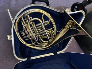 Waldhorn 4 Ventile Doppel Amati A/K AHR343 - Bild 1 von 3