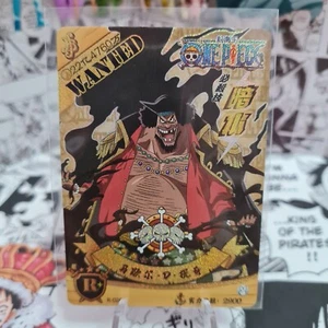 One Piece Red - Card Game - BARBANERA D. TEACH Very Rare + Holo Foil Mint - NEW - Foto 1 di 3