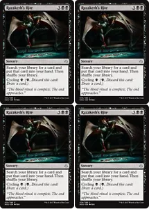 MTG - 4x RAZAKETH'S RITE - Hour of Devastation (U) - Bild 1 von 1