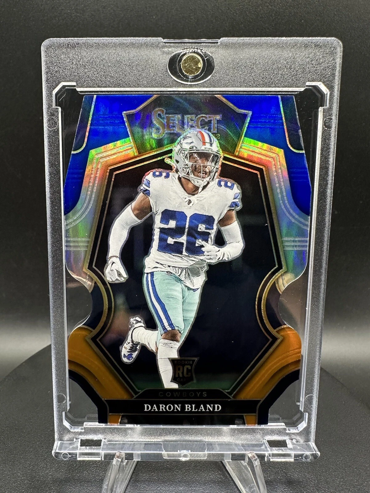 2022 Panini Select DaRon Bland Blue/Orange Die-Cut /35 Rookie #130 RC