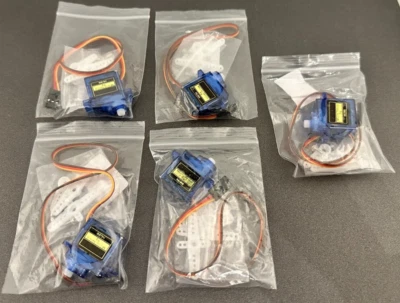 5x SG90 Micro-Servo 9G für RC Flugzeug Hubschrauber Auto Schiff - Bild 1 von 4