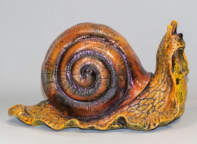 Snail Statue Garden Sculpture Cochlea Flowerbed Decor Animal Back Yard Figurine - Image 1 of 4