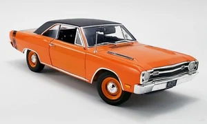 ACME 1:18 1969 Dodge Dart GTS 440 arancione con vinile nero articolo superiore #A1806404VT NUOVO - Foto 1 di 7