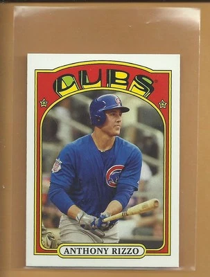 Anthony Rizzo Chicago Cubs 2013 Topps 1972 Topps Minis Insert Card # TM-12 - Image 1 of 2