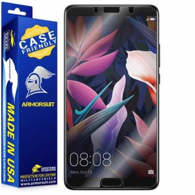 [2-Pack] ArmorSuit MilitaryShield Huawei Mate 10 CaseFriendly Screen Protector - Image 1 of 4