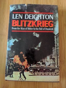 Blitzkrieg Rise of Hitler to the Fall of Dunkirk Len Deighton 1980 Hardcover DJ - Picture 1 of 6
