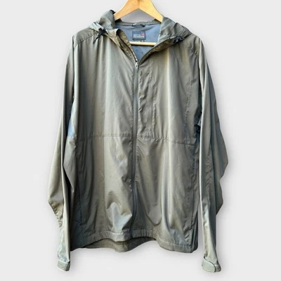 Royal Robbins Hombres XXL Chaqueta Cortavientos con Capucha Ligera Tostada Cremallera Completa Foto 1 de 4
