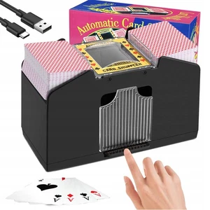 Automatische Kartenmischmaschine Kartenmischer Elektrisch Kartenmischgerät Poker - Bild 1 von 18