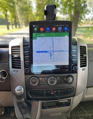 For 2007-2018 Freightliner Sprinter 9.7" Android 14 Carplay GPS SWC Stereo Radio - Image 1 of 4