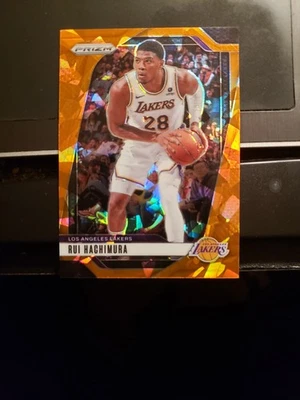 2024-25 Panini Prizm Rui Hachimura Orange Ice Prizm #14 Los Angeles Lakers - Image 1 of 4