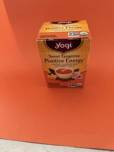 Yogi Sweet Tangerine positive Energy Tea  - Picture 1 of 2