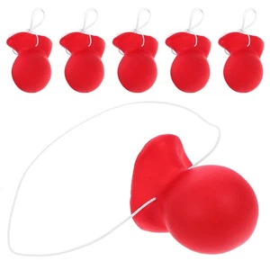 8 Piezas Profesional Payaso Nariz Rojo Circo A Granel Decoración Disfraz Accesorios - Imagen 1 de 20