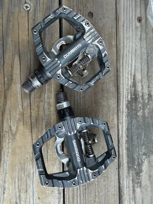 Shimano PD-EH500 SPD/Flat Touring Pedals Grey Clipless - Image 1 of 2